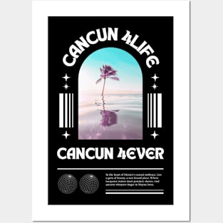 Cancun For Life Mexico Posters and Art